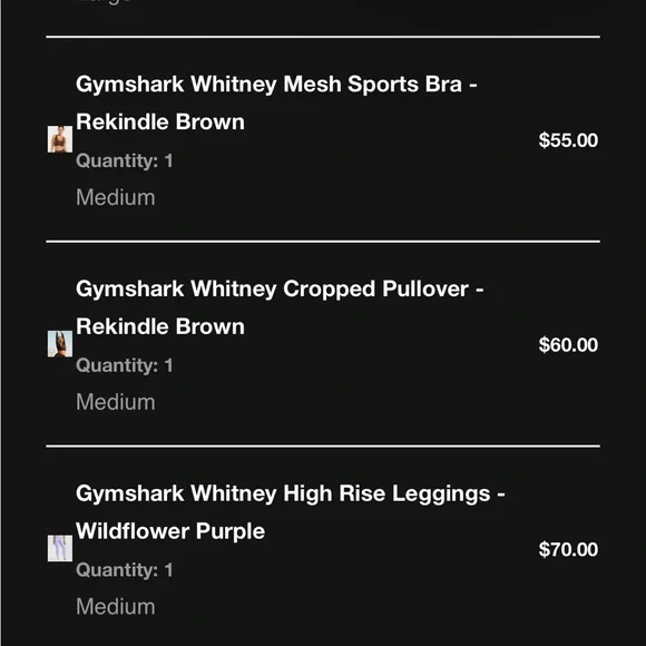 Gymshark Whitney Simmons Brown Long Sleeve Cropped Sweater - Picture 8 of 8